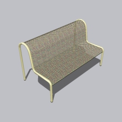 Bench_Metal_Curved