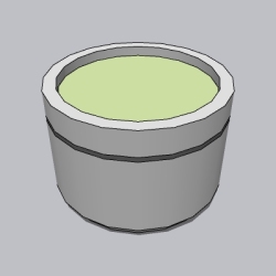 Planter_Concrete_Round_30in