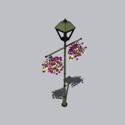 Lamp_Post_Diamond_Hanging_Plants