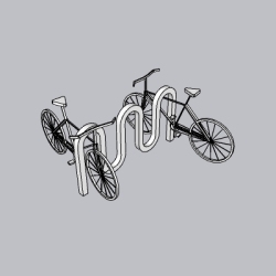 bikes and rack