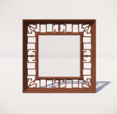 窗_001_室内设计模型