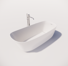 浴缸12_Sketchup模型