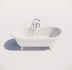 浴缸13_Sketchup模型