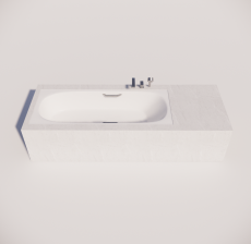 浴缸5_Sketchup模型