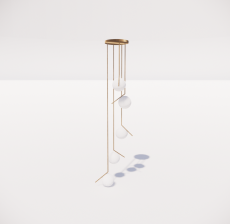 造型吊灯25_Sketchup模型