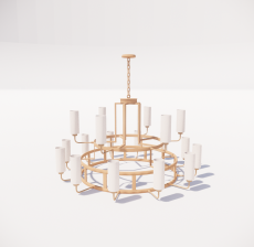 造型吊灯64_Sketchup模型