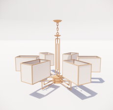 造型吊灯78_Sketchup模型