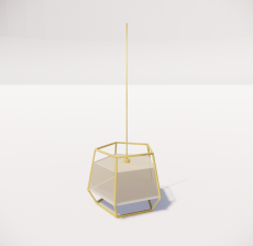 造型吊灯90_Sketchup模型