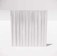 窗帘8_Sketchup模型