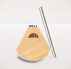 乐器62_Sketchup模型