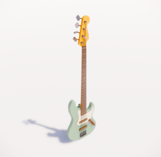 吉他12_Sketchup模型