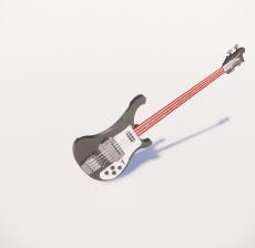 吉他15_Sketchup模型