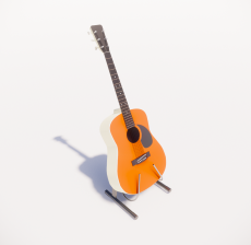 吉他19_Sketchup模型