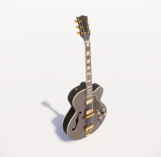 吉他3_Sketchup模型
