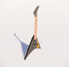 吉他5_Sketchup模型