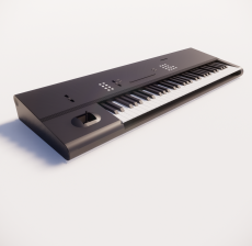 电子琴3_Sketchup模型