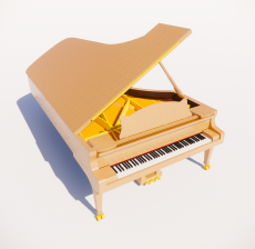 钢琴5_Sketchup模型