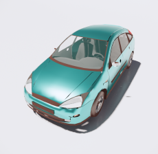 汽车228_Sketchup模型