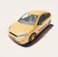 汽车231_Sketchup模型