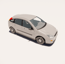 汽车234_Sketchup模型