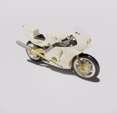 摩托车9_Sketchup模型
