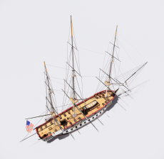 海盗船_Sketchup模型