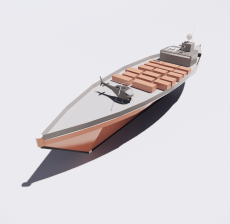 船舶8_Sketchup模型