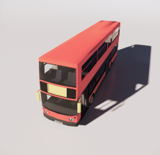 二层巴士_Sketchup模型
