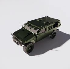 军车3_Sketchup模型