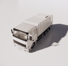 卡车13_Sketchup模型
