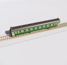 火车8_Sketchup模型