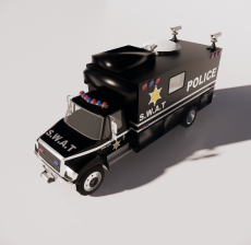 警车6_Sketchup模型