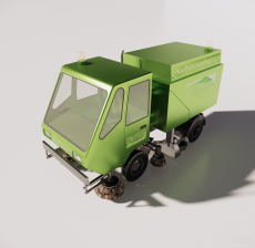 运输车1_Sketchup模型