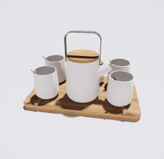 茶具_Sketchup模型