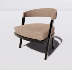 餐椅1_Sketchup模型