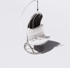 吊椅3_Sketchup模型