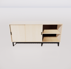 电视柜8_Sketchup模型