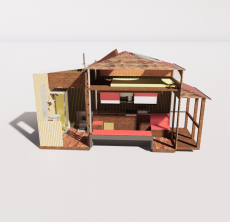 木屋24_Sketchup模型
