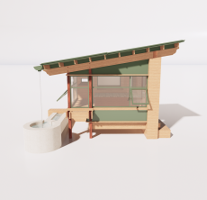 木屋4_Sketchup模型
