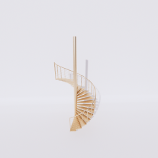 主体_楼梯6_Sketchup模型