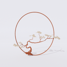 中式_046中式摆件_Sketchup模型